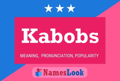 Kabobs Name Poster