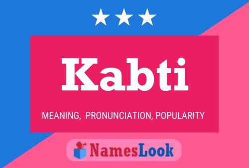 Kabti Name Poster