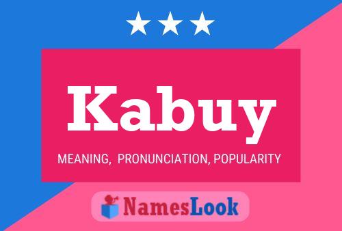 Kabuy Name Poster