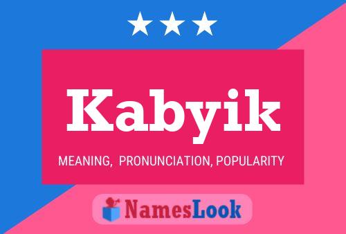 Kabyik Name Poster