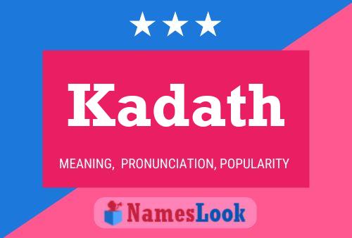 Kadath Name Poster