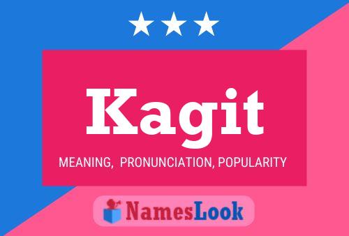 Kagit Name Poster