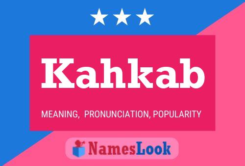 Kahkab Name Poster