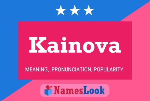 Kainova Name Poster