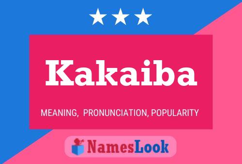 Kakaiba Name Poster