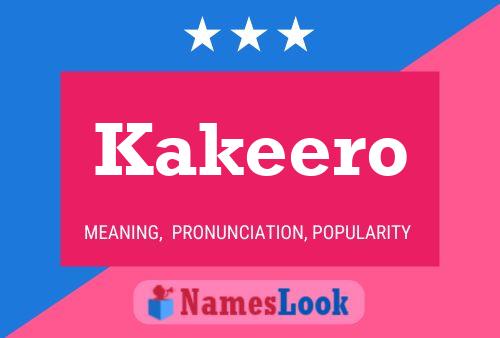 Kakeero Name Poster