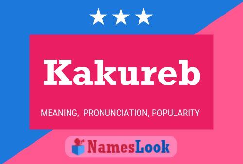 Kakureb Name Poster