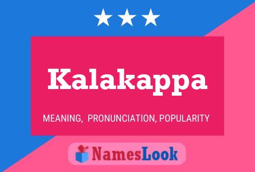 Kalakappa Name Poster