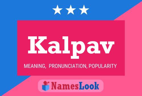 Kalpav Name Poster