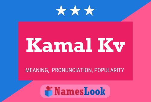 Kamal Kv Name Poster