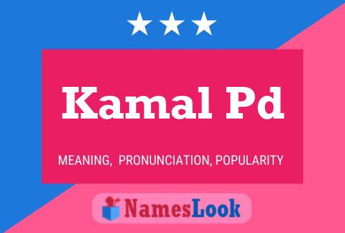 Kamal Pd Name Poster