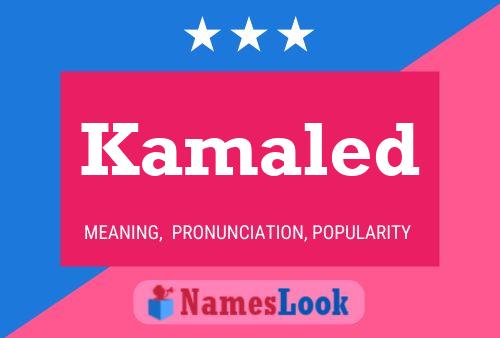 Kamaled Name Poster