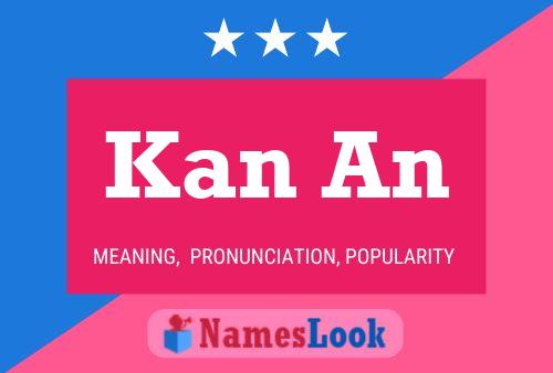 Kan An Name Poster