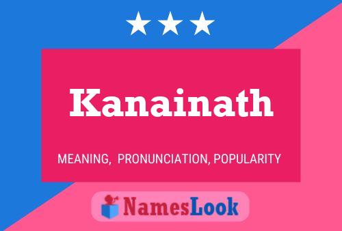 Kanainath Name Poster