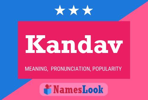 Kandav Name Poster