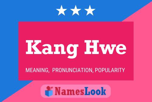 Kang Hwe Name Poster