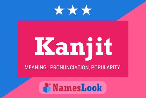 Kanjit Name Poster