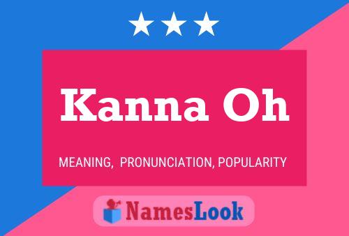 Kanna Oh Name Poster