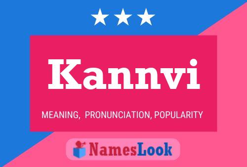 Kannvi Name Poster