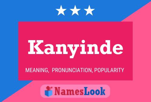 Kanyinde Name Poster