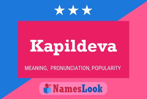 Kapildeva Name Poster