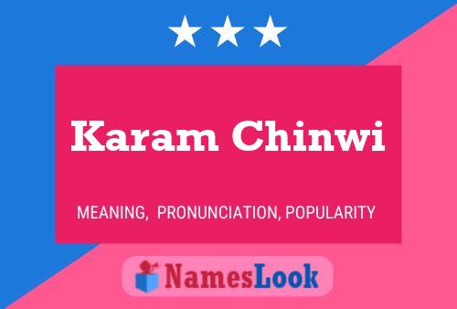 Karam Chinwi Name Poster