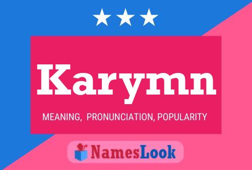 Karymn Name Poster