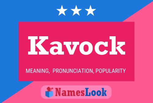 Kavock Name Poster