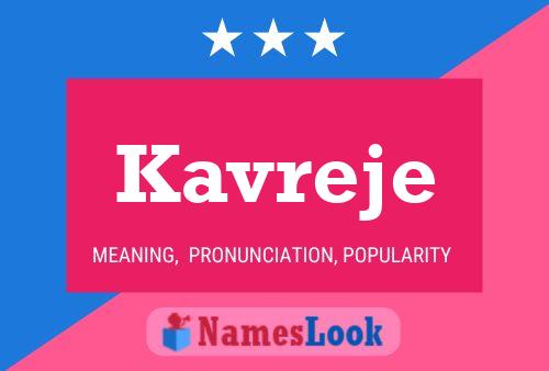 Kavreje Name Poster