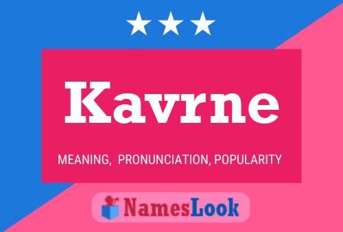 Kavrne Name Poster