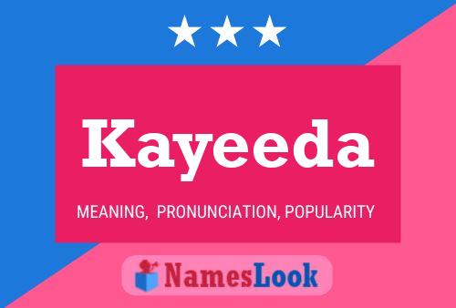 Kayeeda Name Poster