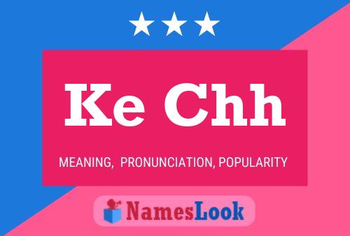 Ke Chh Name Poster