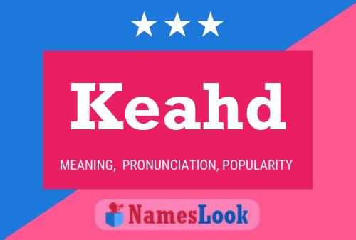 Keahd Name Poster