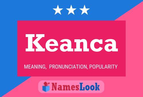 Keanca Name Poster