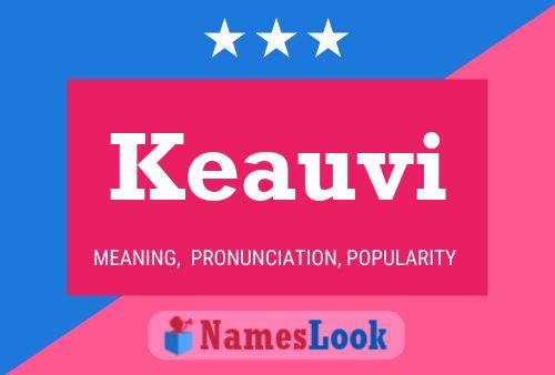 Keauvi Name Poster