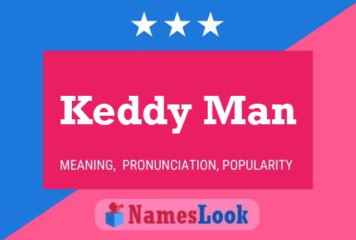 Keddy Man Name Poster