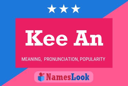 Kee An Name Poster