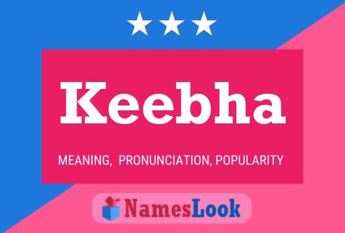 Keebha Name Poster