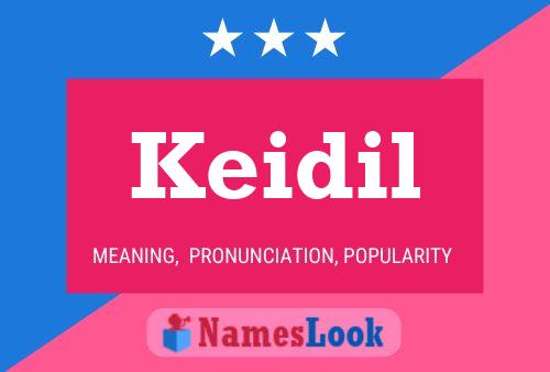 Keidil Name Poster