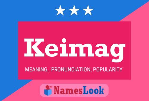 Keimag Name Poster