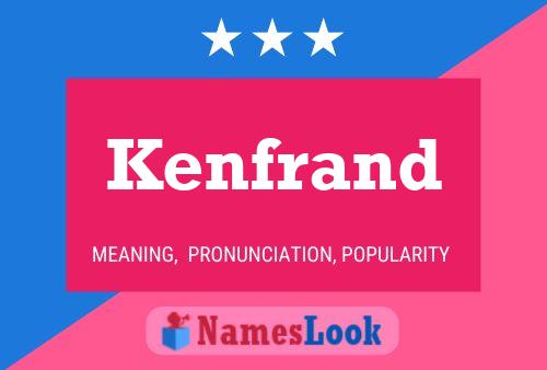 Kenfrand Name Poster