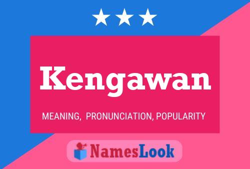 Kengawan Name Poster