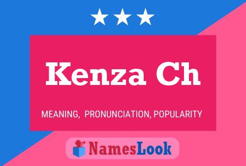 Kenza Ch Name Poster