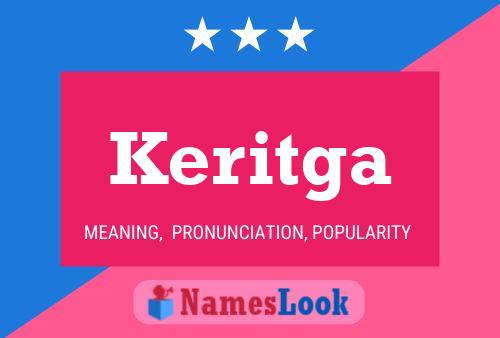 Keritga Name Poster