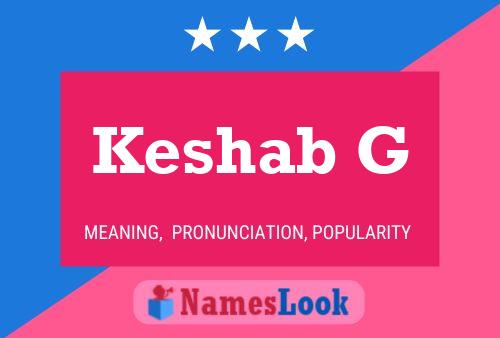 Keshab G Name Poster