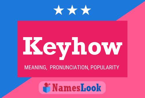 Keyhow Name Poster