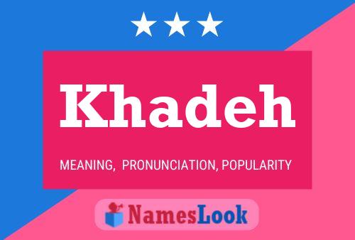 Khadeh Name Poster