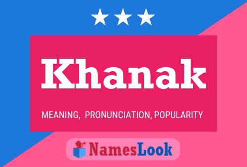 Khanak Name Poster