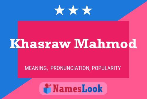 Khasraw Mahmod Name Poster