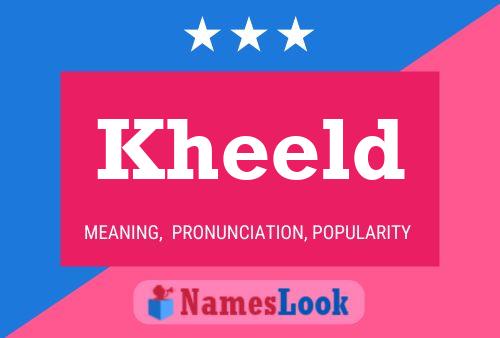 Kheeld Name Poster